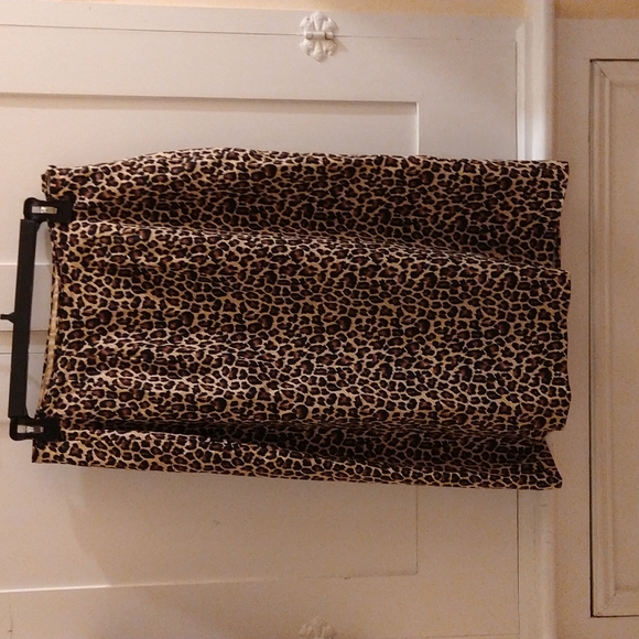 Cato animal print skirt Sz 12 - Picture 1 of 9